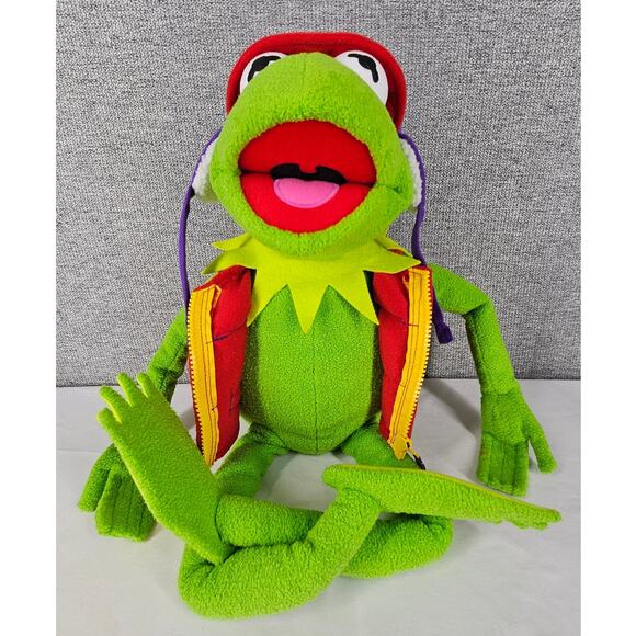 MACY'S EXCLUSIVE 2002 COLLECTION "FROG-TOGRAPHER" MUPPETS KERMIT THE FROG PLUSH - Picture 3 of 9
